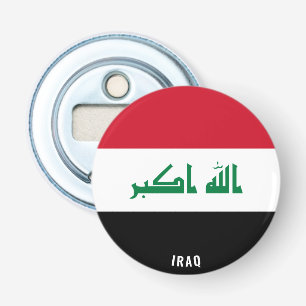 Cheers to Iraq! Splendid Patriotic Bottle Opener