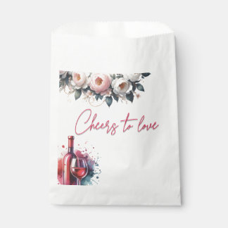 Cheers to Love Bridal Shower Favour Bag