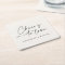 Cheers to love modern minimal script chic wedding