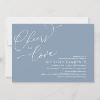Cheers to love, Romantic Bridal Shower Party