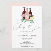 Cheers to Love Wine Flowers Bridal Shower