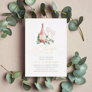 Cheers to Love Wine Tasting Bridal Shower