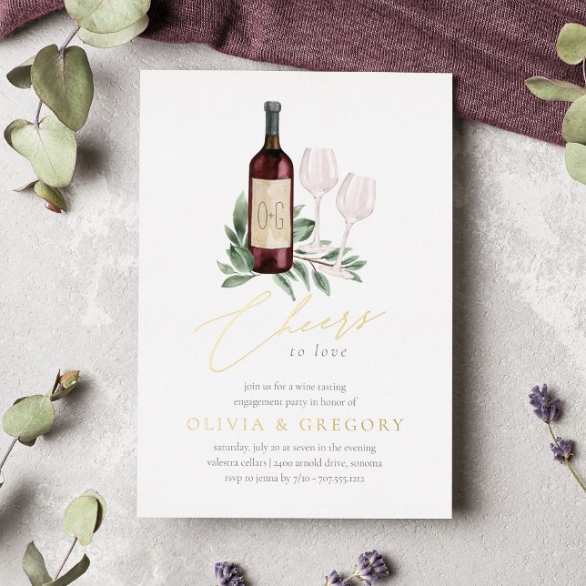 Cheers to Love Wine Tasting Engagement Party (Creator Uploaded)