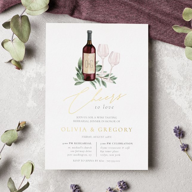 Cheers to Love Wine Tasting Rehearsal Dinner (Creator Uploaded)