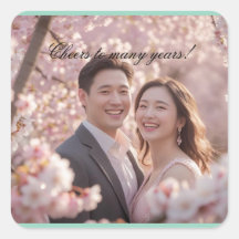 Cheers To Many Years Sticker