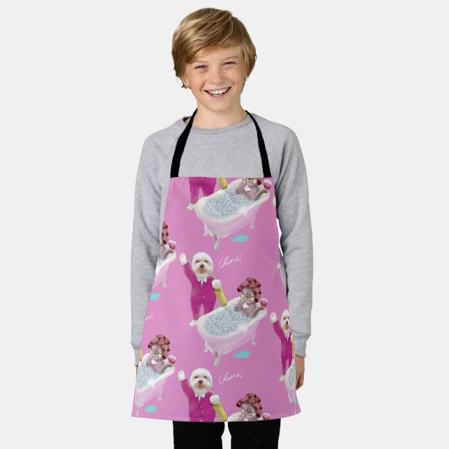 Cheers to Relaxation Apron (Worn)