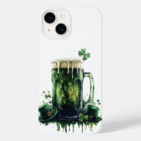 Cheers to St. Patrick's Day! Beer Illustration