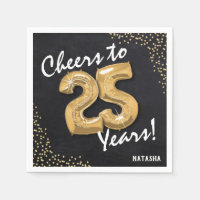 Cheers to the 25 Years! 25th Birthday
