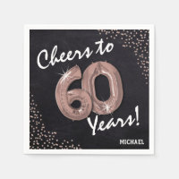 Cheers to the 60 Years! 60th Birthday