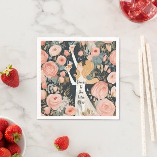 Cheers To The Future Mrs Napkin