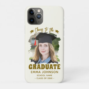 Cheers to the Graduate Custom Photo Name Family Case-Mate iPhone Case