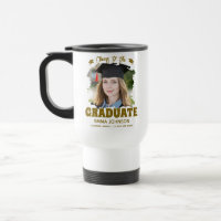 Cheers to the Graduate Custom Photo Name Family Co