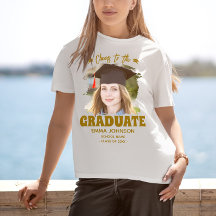 Cheers to the Graduate Custom Photo Name Family