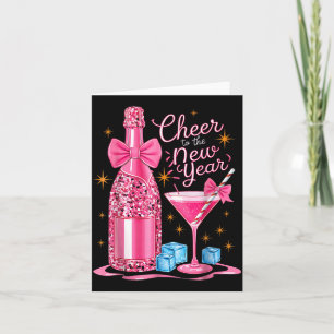 Cheers To The New Year 2026 Champagne New Years Ev Card