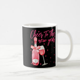 Cheers To The New Year 2026 Champagne New Years Ev Coffee Mug