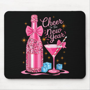 Cheers To The New Year 2026 Champagne New Years Ev Mouse Pad