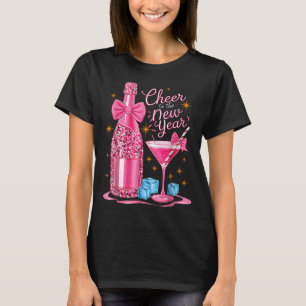 Cheers To The New Year 2026 Champagne New Years Ev T-Shirt
