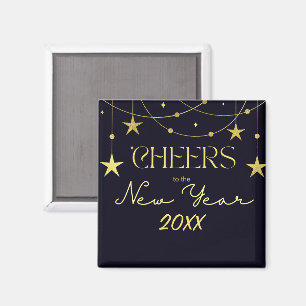 Cheers to the New Year message stars Magnet
