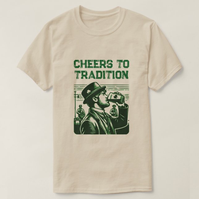 Cheers to Tradition T-Shirt (Design Front)