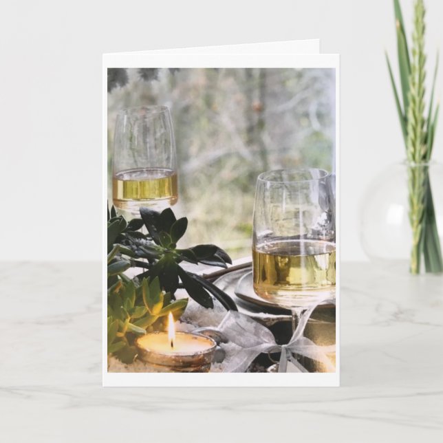 **CHEERS TO YOU AND MERRY CHRISTMAS*** CARD (Front)