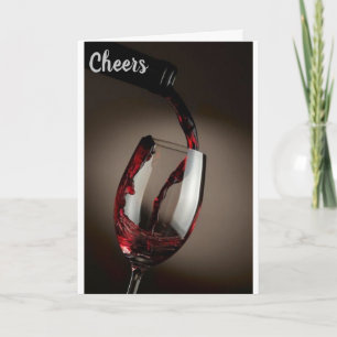 **CHEERS TO YOU** AT CHRISTMAS CARD