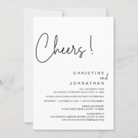 Cheers, Wedding Elopement Party, Dinner, Dancing