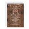 Cheers Wine Tasting Wood Birthday Party Invite