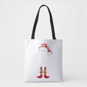 Cheertee Gigi Claus Christmas Santa Sweatshirt Tote Bag