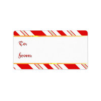 Cheery Candy Cane Stripes in Festive Red and White