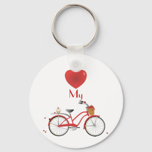 Cheery Cherry Bicycle Key Ring