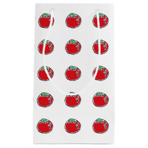Cheery Cherry Tomato Cartoon Small Gift Bag