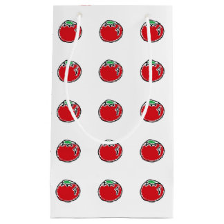 Cheery Cherry Tomato Cartoon Small Gift Bag