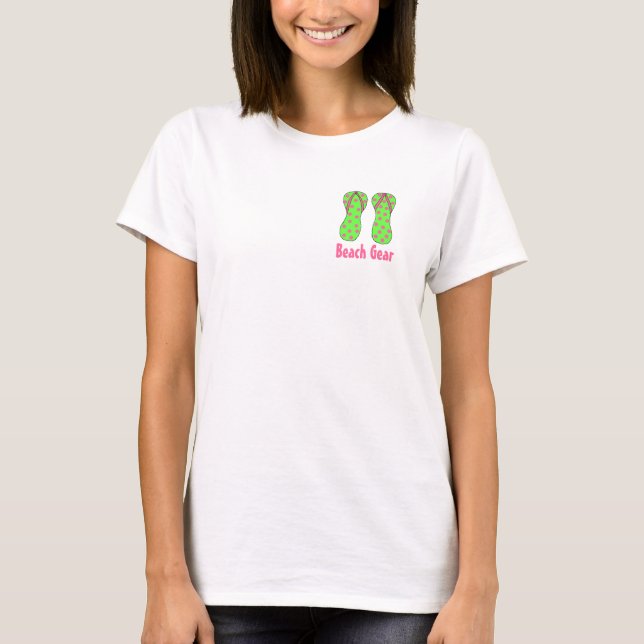 Cheery Flip Flops T-Shirt (Front)