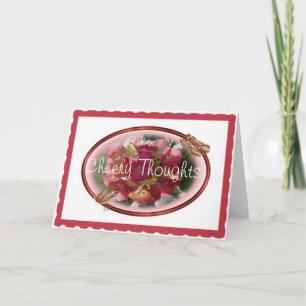 Cheery Hydrangea card- customise any occasion Card