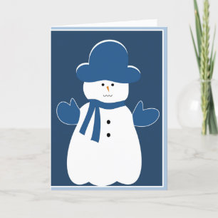 Cheery Snowman Card