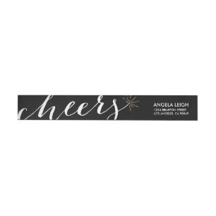 Cheery Sparkler Return Address Label