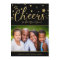 Cheery Stars Photo New Year's Card