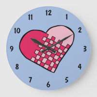 Cheery Tilted Woven Heart Doodle