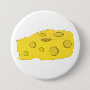 Cheese 7.5 Cm Round Badge