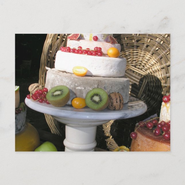 Cheese and fruit postcard (Front)