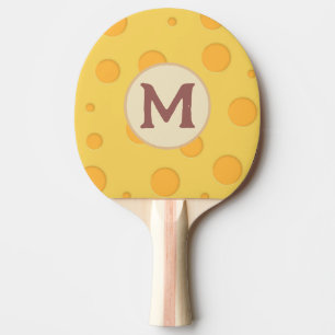 Cheese and Mice Cartoon   Fun Game night Ping Pong Paddle