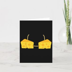 Cheese Bra Costume Cute Easy Food Halloween Gift Card