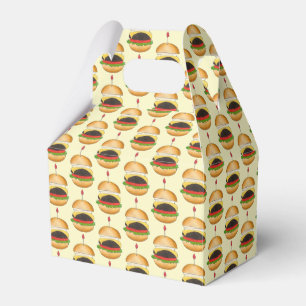 Cheese Burger Cheeseburger BBQ Barbecue Cookout  Favour Box
