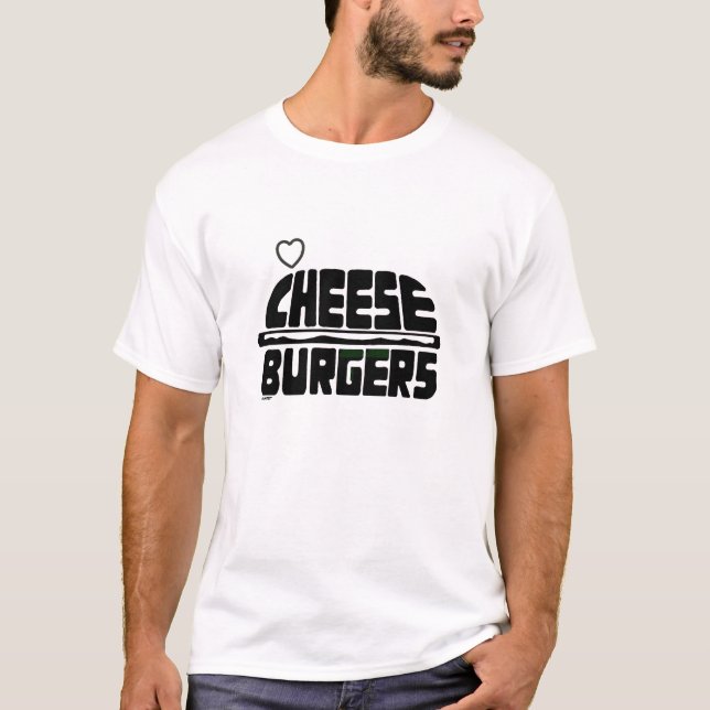CHEESE BURGERS T SHIRT (Front)