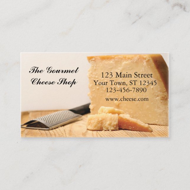 Cheese Business Card (Front)