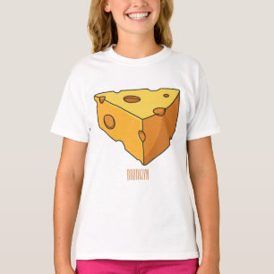 Cheese cartoon illustration  T-Shirt