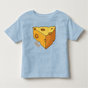 Cheese cartoon illustration toddler T-Shirt