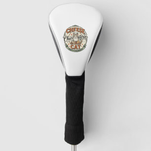 Cheese Charcuterie Cat Cheese Charcuterie Cat Vint Golf Head Cover