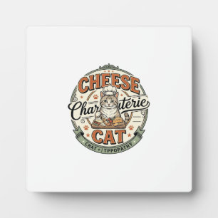 Cheese Charcuterie Cat Cheese Charcuterie Cat Vint Plaque
