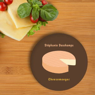 Cheese  classic round sticker